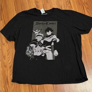 Black Clover Crunchyroll Anime Graphic Black T-Shirt‎ Size2XL